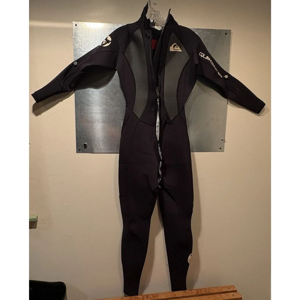 Surf Dive Wetsuit Quiksilver Syncro 3:2mm Back Zip MS (MEDIUM SHORT) 25 Neoprene
